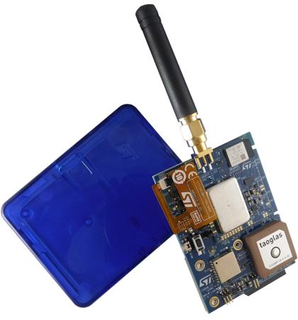 STEVAL-ASTRA1B STMicroelectronics Multiconnectivity Asset Tracking Platform ST25DV64K, STM32WB5MMG, STM32WL55JC, Teseo-LIV3F Near