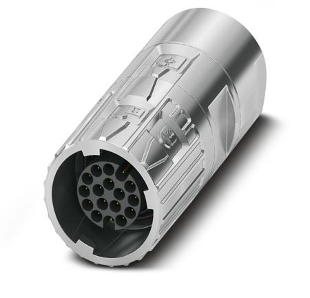 1629008 Phoenix Contact Cable Mount Industrial Circular Connectors, 17 Contacts, 17 mm Connector, Plug