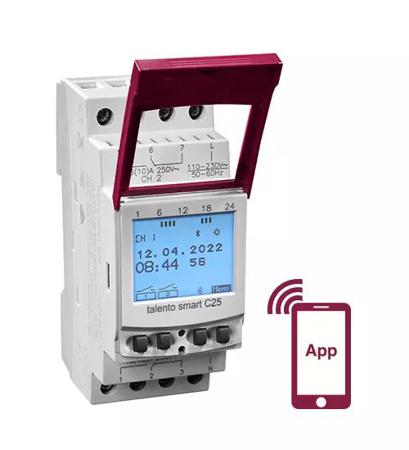 43.03.0002.1 Grasslin Analogue DIN Rail Time Switch 110 → 230 V ac, 2-Channel