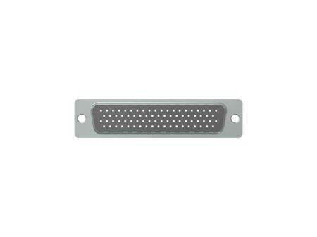163X10209X Amphenol CONEC 78 Way Through Hole D-sub Connector Plug, with Mounting Hole
