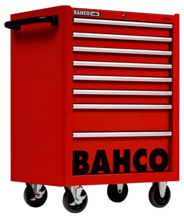 1475K8RED Bahco 8 Shelf Trolley, 956 x 501 x 763mm, 30kg Load