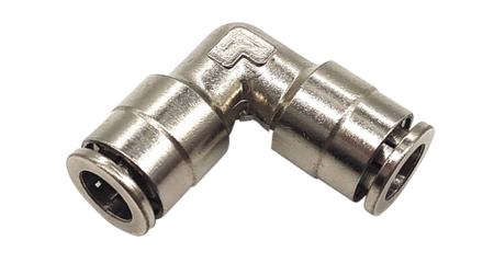 RND-425-00178 RND RND 425 Series Elbow Fitting, Push In 12 mm to Push In 12 mm, Tube-to-Tube Connection Style, RND 425-00178