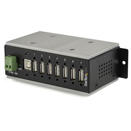 HB20A7AME StarTech.com 7 Port USB 2.0 USB A  Hub, Terminal Connector Powered, 13.2cm