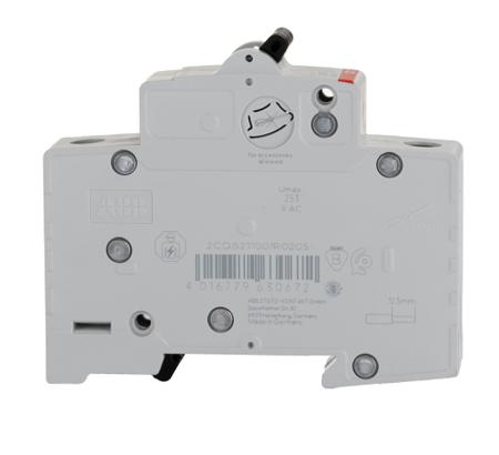 2CDS211001R0205--SH201-B20 ABB System M Pro 20A MCB Mini Circuit Breaker1P Curve B, Breaking Capacity 6 kA