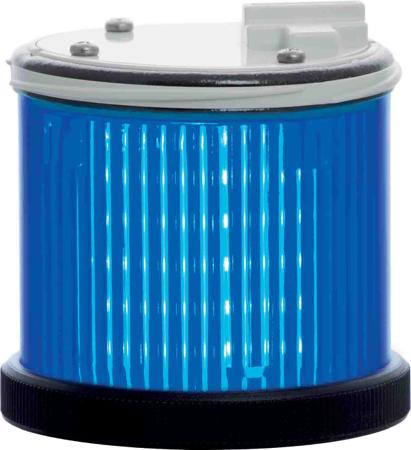 190-2872 Flashing Light Element, Blue LED, Steady Light Effect, 24 V ac/dc, 110/240 V ac
