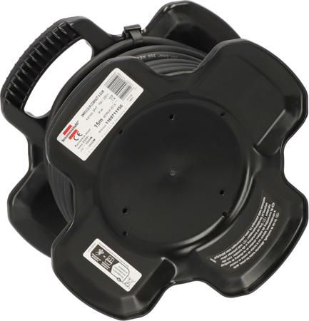 1169711150 brennenstuhl 15m 4 Socket Type E - French Cable Reel Open Reel, 230 V, IP44