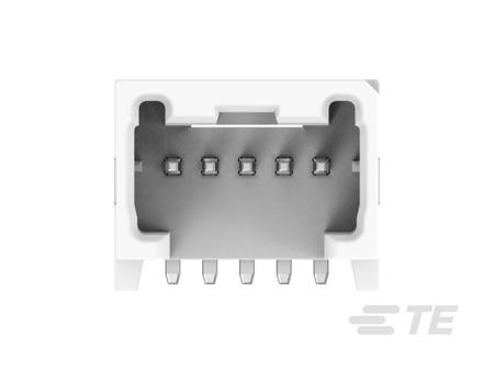2355091-5 MICRO CT Series Straight Board Mount PCB Header, 5 Contact(s), 1.2mm Pitch, 1 Row(s)