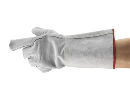 48216110 Ansell Edge 48-216 Grey Cotton Heat Resistant Work Gloves, Size 11