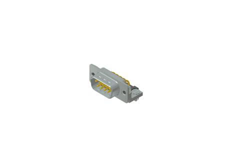 163A17529X CONEC 9 Way Right Angle Through Hole D-sub Connector Plug, 2.74mm Pitch, with Threaded Insert