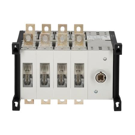 GLC0160T4C1 Lovato 4P Pole Screw Mount Changeover Switch - 160A Maximum Current, 144kW Power Rating