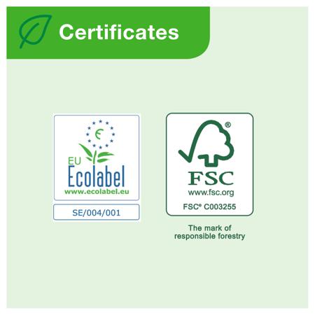 120238 Tork 12 rolls of 850 Sheets Toilet Roll, 2 ply