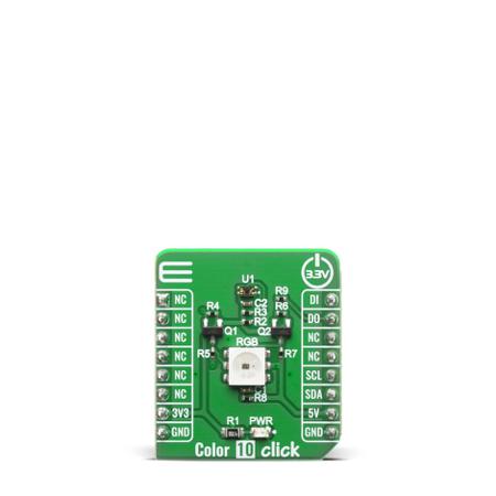 MIKROE-3997 MikroElektronika Colour 10 Click MikroBus Click Board for Color 10 Click PID:  mikroBUSTM Socket