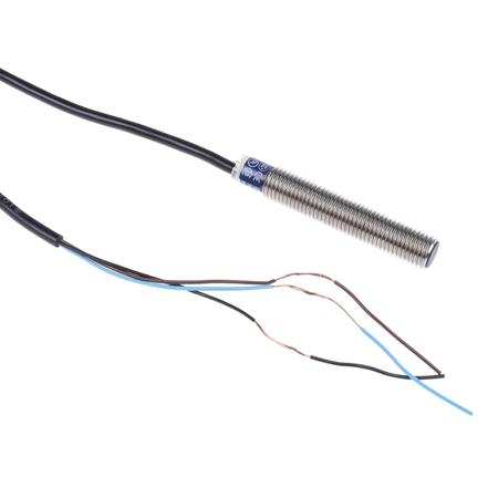 XS608B1PAL2 Telemecanique Sensors Inductive Threaded Barrel Proximity Sensor, M8, 2.5 mm Detection, PNP NO, 12 → 48 V dc