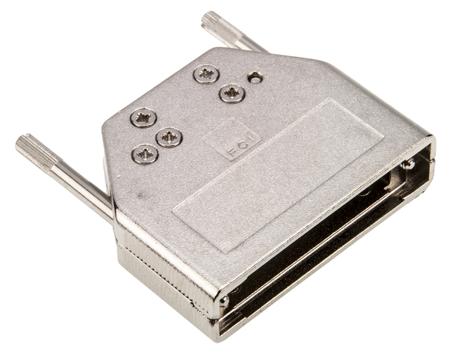 8655MH2511LF Amphenol FCI 8655MH Series Die Cast Zinc D-sub Connector Backshell, 25 Way, Strain Relief