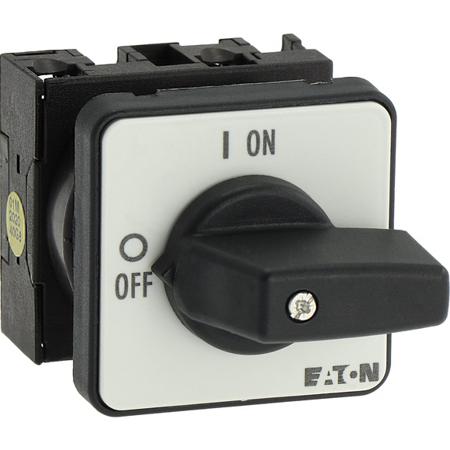 088709-T0-1-102-E Eaton, DPST 2 Position 90° Rotary Switch, 690V ac, 20A