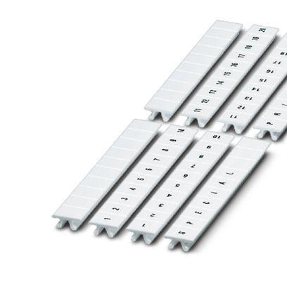 1052028:0071 Phoenix Contact, ZB 8 Terminal Marker for use with Terminal Blocks