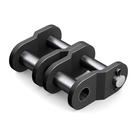 PHC 08B-2O/L SKF PHC BS 08B-2 Offset Link Carbon Steel Roller Chain Link