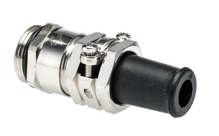 52001040 Lapp 5200 Series Metal Brass Cable Gland, PG13.5 Thread, 9mm min., 11mm max., IP65