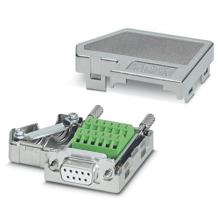 2744089 Phoenix Contact 9 Way Screw Mount D-sub Connector Socket