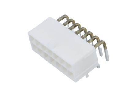 39-30-1142 Molex 5569 Series Right Angle PCB PCB Header, 14 Contact(s), 4.2 mm Pitch, 2 Row, Shrouded