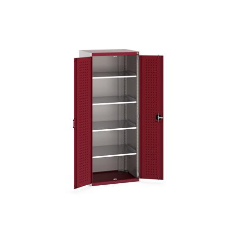 40020117-24V Bott 2 Door Sheet Steel Floor Standing Cupboard, 800 X 650 X 2000mm