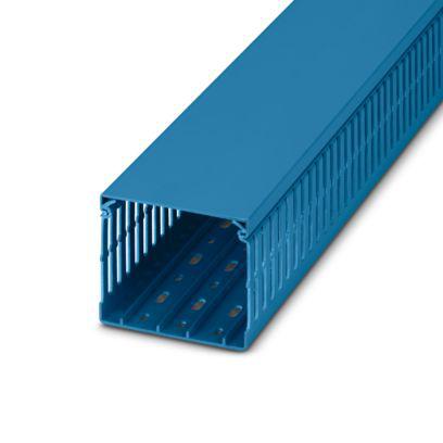 3240324 Phoenix Contact CD Blue Cable Trunking - Open Slot, W100 mm x D80mm, L2m, PVC