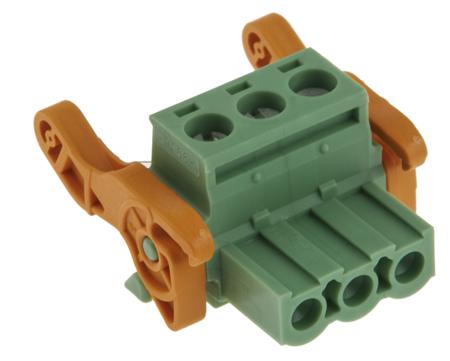 1808899 Phoenix Contact, 5.08mm Pitch, MSTB 2.5/3-ST-5.08-LR, 3 Way, , Pluggable Terminal Block, Plug, Cable Mount, Screw