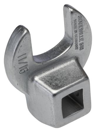 02500038 STAHLWILLE 540A Series Crow Foot Spanner Head, size 11/16 in Chrome