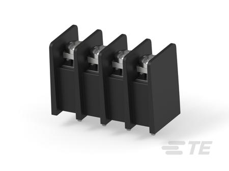 1546734-4 TE Connectivity Barrier Strip, 4 Contact, 8.26mm Pitch, 1 Row, 20A, 300 V