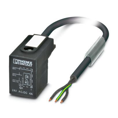 1400801 Phoenix Contact Male 3 way Free Cable End to 3 way Valve Connector B (10 mm) Sensor Actuator Cable, 10 m