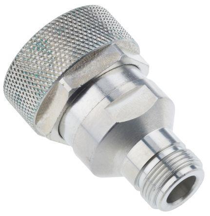 6314596-1 Straight RF Adapter 7/16 Plug to Type N Socket