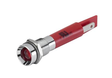 17-500431 EAO Green LED Indicator Lamp, 230V ac/dc, 5mcd