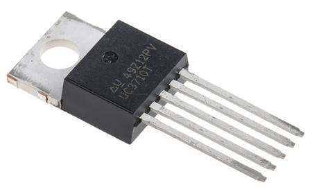 UC3710T Texas Instruments  MOSFET Gate Driver 1, 6 A 5-Pin 18 V, TO-220