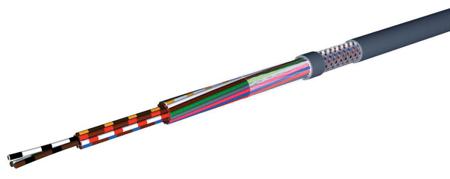 90510025C50 CAE Groupe HIFLEX-CY 5 Core CY Control Cable 0.25 mm², 50m, Screened
