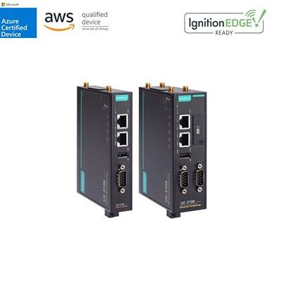 UC-3121-T-US-LX MOXA UC-3100, Industrial Computer, 7.56W, Cortex A8 1 GHz, 8 GB, Linux