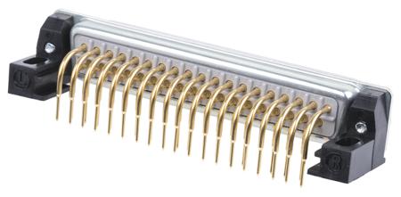437-5516 RS Pro 37 Way Right Angle Through Hole PCB D-sub Connector Plug