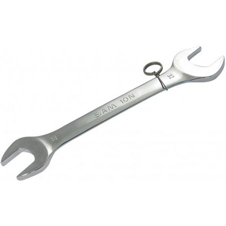 10-38X42N-FME SAM Open-end Wrench, 358 mm Overall, 38 mm, 42 mm Jaw Capacity, Comfortable Soft Grip Handle