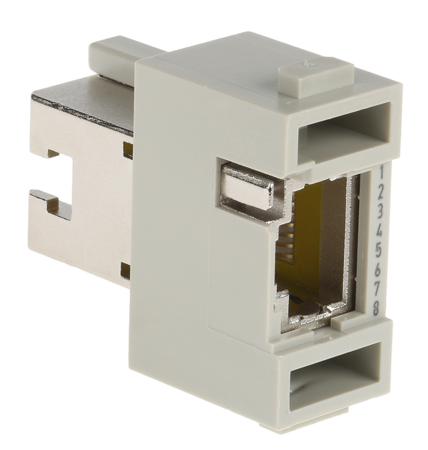 09140014721 HARTING Heavy Duty Power Connector Module, 1A, Female to Female, Han-Modular Series, 16 Contacts