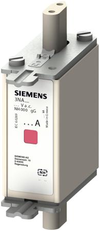3NA7802 Siemens 2A NH Fuse, NH000, 250 - 250V ac/dc