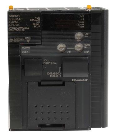 CJ2M-CPU31 Omron CJ2M Series PLC CPU for Use with CJ2M Series, Pulse Output