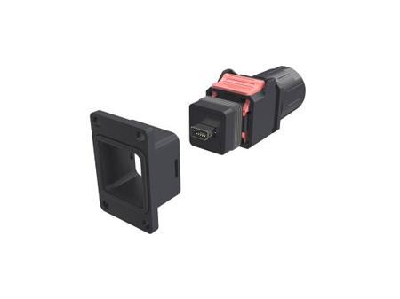 NDHN6B2 Amphenol Communications Solutions, NDH series Free Hanging (In Line) Mini I/O Connector Plug