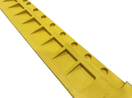 BRAY45GRIPF ID Group Yellow Anti-Slip Nitrile Mat 91cm x 65mm x 17.5mm
