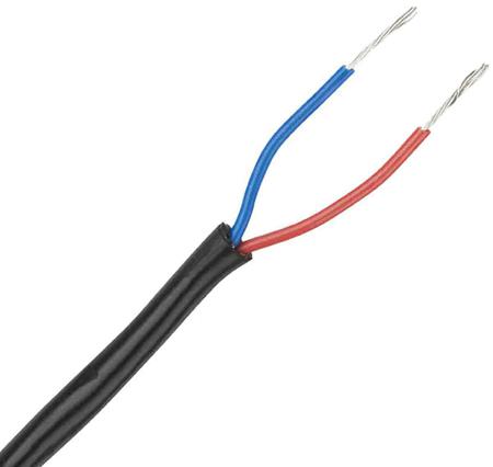 201-2209 RS PRO Data Cable, 2 Cores, 0.5 mm², Unscreened, 20 AWG, 25m