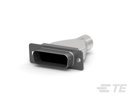 1658647-1 TE Connectivity AMPLIMITE 15 Way Vertical Panel Mount D-sub Connector Plug, 2.77mm Pitch, with Mounting Holes