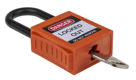 196-3761 RS PRO All Weather Safety Padlock 38mm