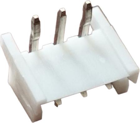 147-144 RS PRO Right Angle Through Hole PCB Header, 3 Contact(s), 2.5 mm Pitch, 1 Row, Shrouded
