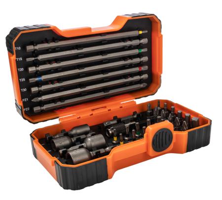 59-S35BC Bahco Bit Set 35 Pieces, Torx