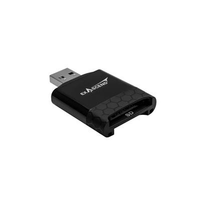 EXCRSDU2 Exascend 2 port USB 3.2 Memory Card Reader for MicroSD, SD Memory Cards