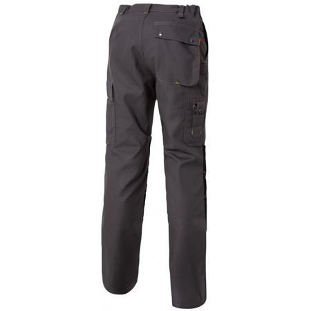 2136-4101-037---S MOLINEL CHARCOAL / Grey Men's Trousers 34-36in, 86 → 91cm Waist