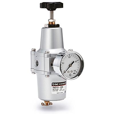 IW213-02 SMC IW Filter Regulator, 5μm, Rc 1/4, 10 bar, IW213